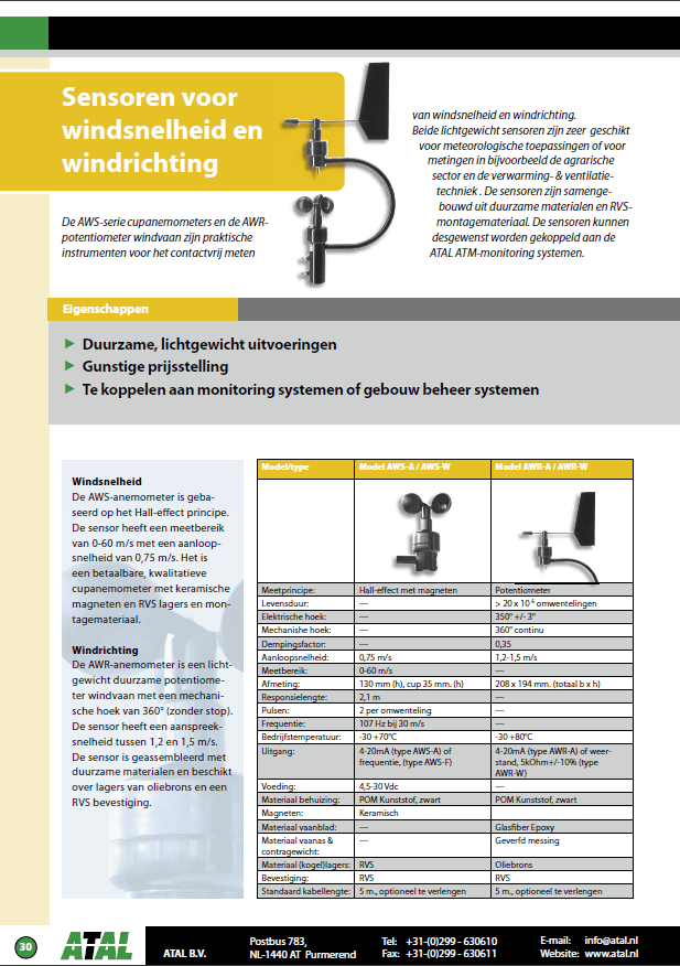 Atal brochure meteo